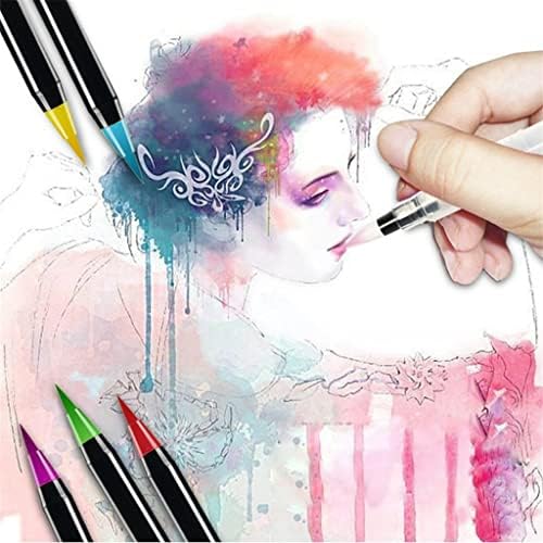 SDGH 48/72 farebné akvarelové Štetcové pero Art Marker Felt Painter Sada mäkkých štetcov Omaľovánky Manga pero