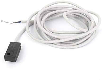 Nový Lon0167 1.4 m kábel NO. D-C73 DC / AC 5-40V červená LED valec magnetický jazýčkový spínač (1,4 m kábel Nr.