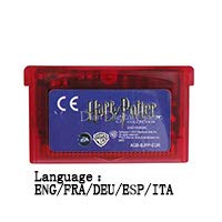 ROMGame 32 Bit Handheld Console Video Game Cartridge Card Harry Potter Collection Eng / Fra / Deu / Esp / Ita