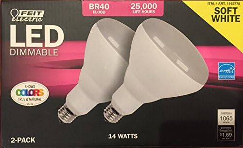 Feit BR40 Flood Stmievateľná LED žiarovka 2-Pack