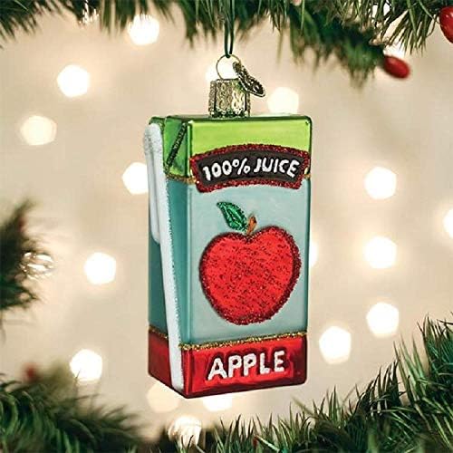 Starý Svet Vianočné Jablkový Džús Box Ornament