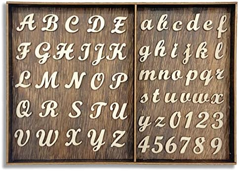552 kusov 0,75 palca Mini nedokončené drevené písmená veľké a malé písmená nenatreté drevené čísla prázdne drevené