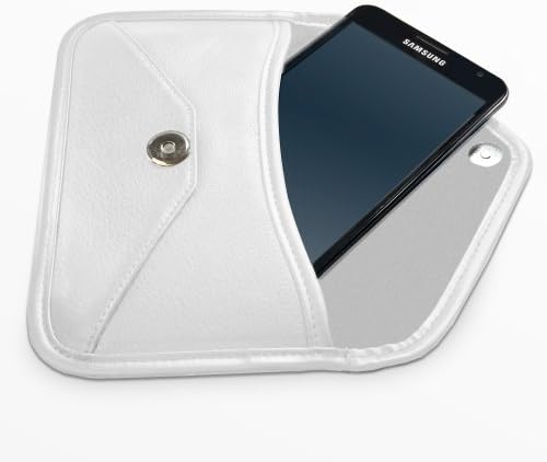 BoxWave prípad kompatibilný s ZTE Axon 7 Premium - Elite Kožené Messenger puzdro, Syntetická koža kryt prípad