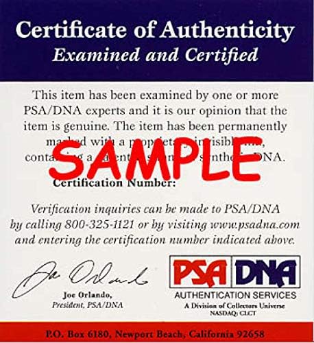 Chuck Thompson PSA DNA Coa ručne podpísaný 8x10 HOF 98 Foto autogram